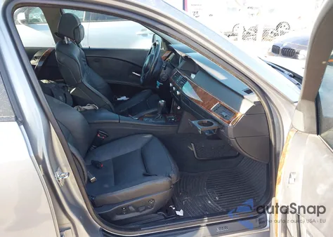 2007 BMW 525I from USA, damaged, VIN WBANE53547CW68787